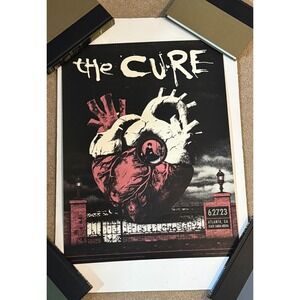 THE CURE concert tour poster ATLANTA 6-28-23 2023 Silent Giants B 1375/1700